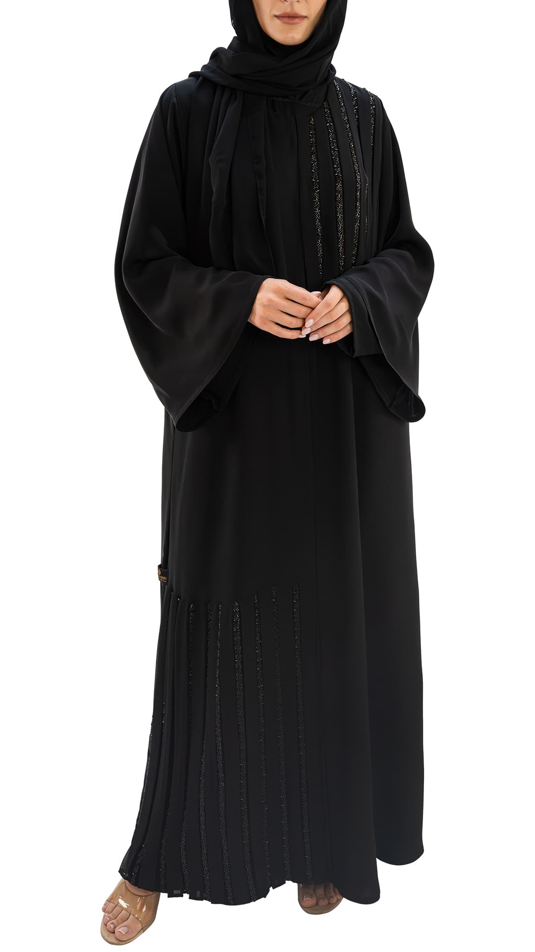 Premium Korean Nida with pleats