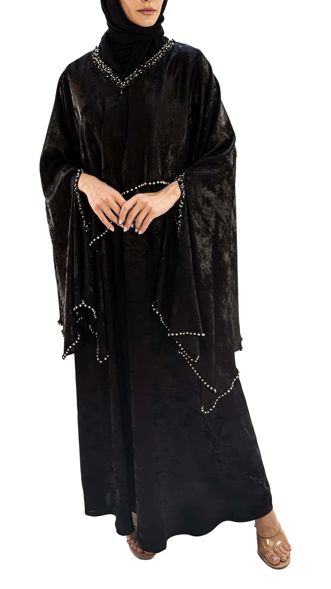 Premium Korean Lightweight Crepe Cape